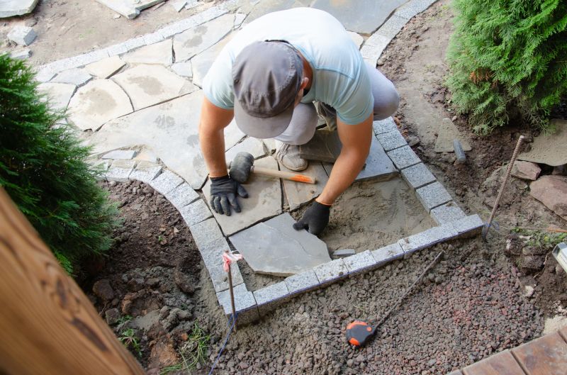 Flagstone Installation