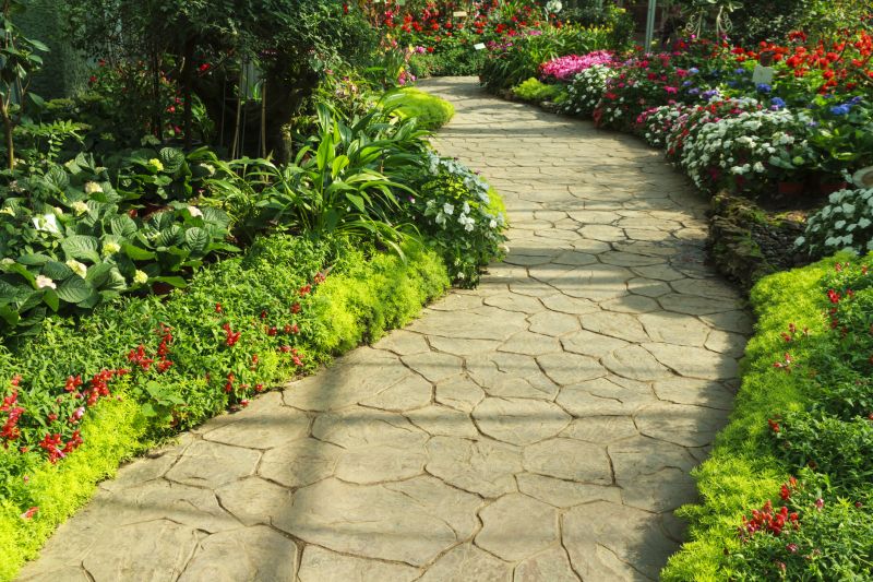 Flagstone Garden Borders