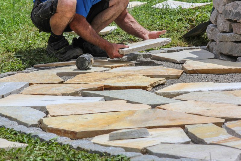 Flagstone Installation